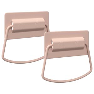 vidaXL Kast Handvatten 2 st Roze 85 x 45 mm Metaal