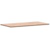 vidaXL Wastafelblad 100x50x1,5 cm massief beukenhout