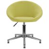 vidaXL Kantoorstoel draaibaar stof groen