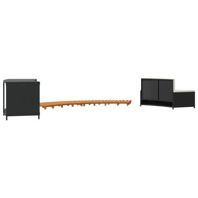 vidaXL Hottub-opstap 50x50x50,5cm poly rattan&massief acaciahout beige, spa tub stap, 2-trede ladder, opstapje krukje, stap voor hot tub vidaXL Hottub-opstap 50x50x50,5cm poly rattan&massief acaciahout beige, spa tub stap, 2-trede ladder, opstapje krukje, stap voor hot tub