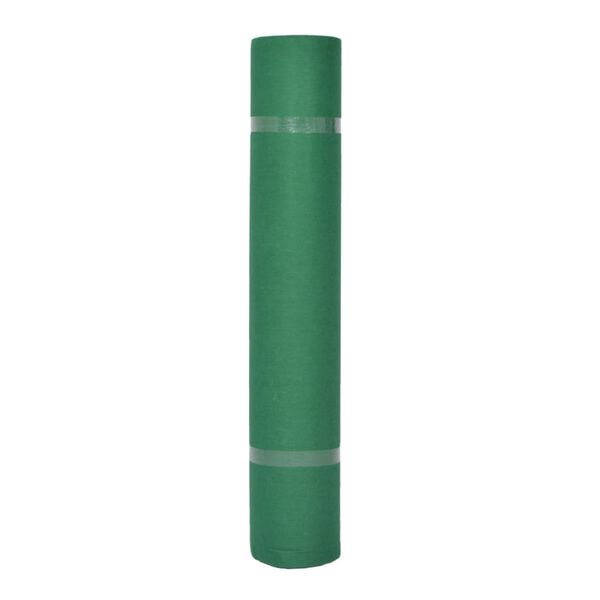 vidaXL Tapijt effen 1x12 m groen