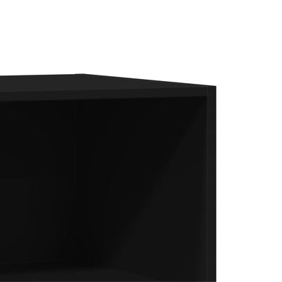 vidaXL Kledingkast 48x41x102 cm bewerkt hout zwart