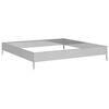 vidaXL Plantenbak verhoogd 100x100x18,5 cm gegalvaniseerd staal