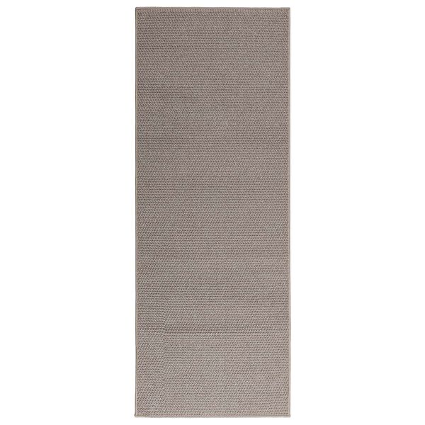vidaXL Vloerkleden Rechthoekig LUGO Taupe 150 x 80 cm Polyester