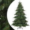 vidaXL Kunstmatige Inklapbare Kerstboom Groen 180 cm PVC, staal