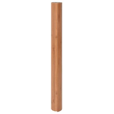 vidaXL Vloerkleed rechthoekig 70x500 cm bamboe naturel