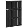 vidaXL Poort 100x150 cm HKC grijs