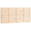 vidaXL Hoofdbord wandmontage 126x3x63 cm massief grenenhout