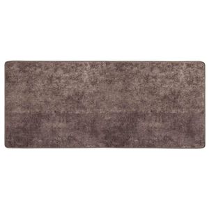 vidaXL Vloerkleedloper MARSA Grijs 50 x 100 cm Polyester en PVC