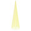 vidaXL Vlaggenmast kerstboom 1134 LED's warmwit 800 cm