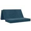 vidaXL Vouwbare Bankbed 160 x 67 x 45 cm Blauw