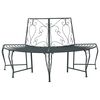 vidaXL Boom bank 4-Aantal zitplaatsen 160 x 80 x 89 cm Staal