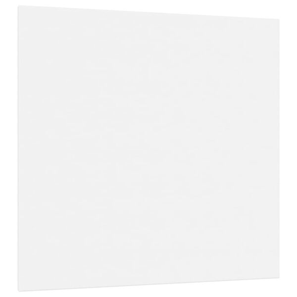 vidaXL Canvasdoeken 12 st stof en massief grenenhout wit