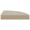vidaXL Hoekwandschappen 4 st 35x35x3,8 cm MDF eikenkleurig en wit