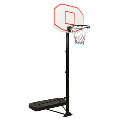 gips Siësta niet vidaXL Basketbalstandaard 258-363 cm polyetheen wit online kopen | vidaXL.be