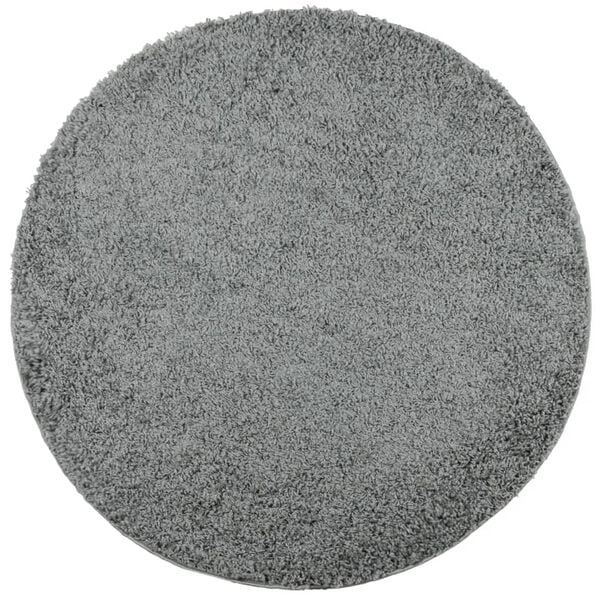 vidaXL Vloerkleed PAMPLONA shaggy hoogpolig modern &Oslash; 120 cm groen