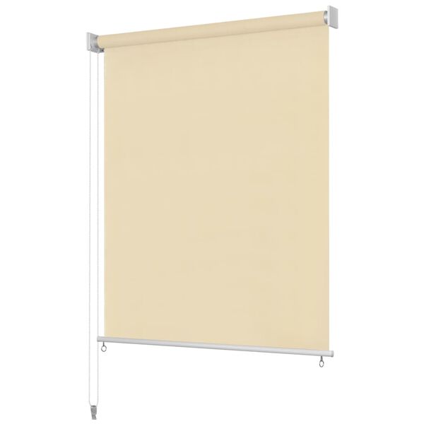 vidaXL Rolgordijn voor buiten 400x230 cm cr&egrave;me