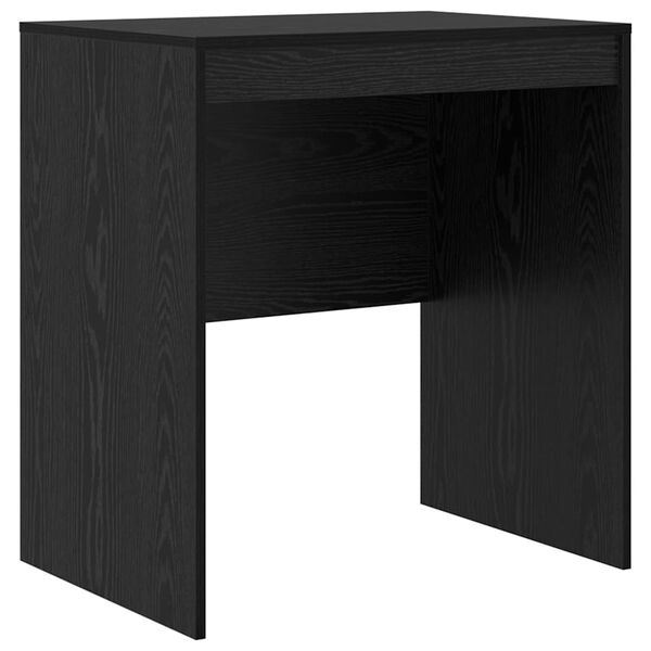 vidaXL Bureau Zwart Eiken 70 x 50 x 76 cm