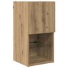vidaXL Wandgemonteerde TV-kasten 2 pcs Artisan Eiken 30,5 x 30 x 60 cm