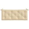 vidaXL Tuinbankkussen 120x50x7 cm oxford stof beige