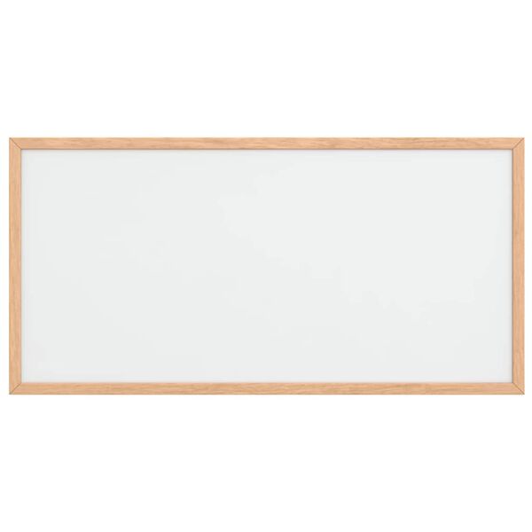 vidaXL Magnetisch whiteboard met massief grenenhouten frame 60x30 cm