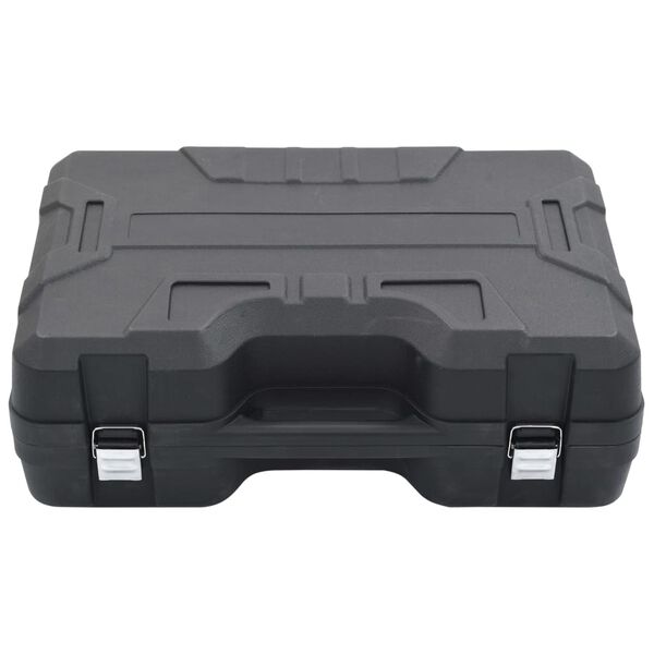 vidaXL Bandzaag met draagkoffer staal