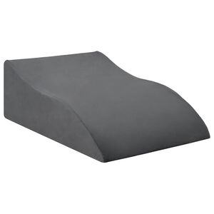 vidaXL Been Kussen 68 x 41 x 21 cm PU Schuim Grijs