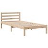 vidaXL Bedframe zonder matras massief grenenhout 75x190 cm