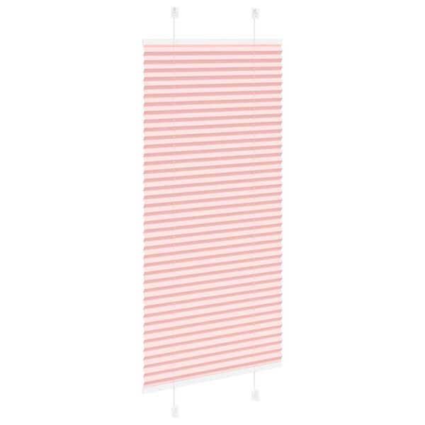 vidaXL Pliss&eacute; rolgordijn 60x150 cm stofbreedte 59,4 cm polyester roze