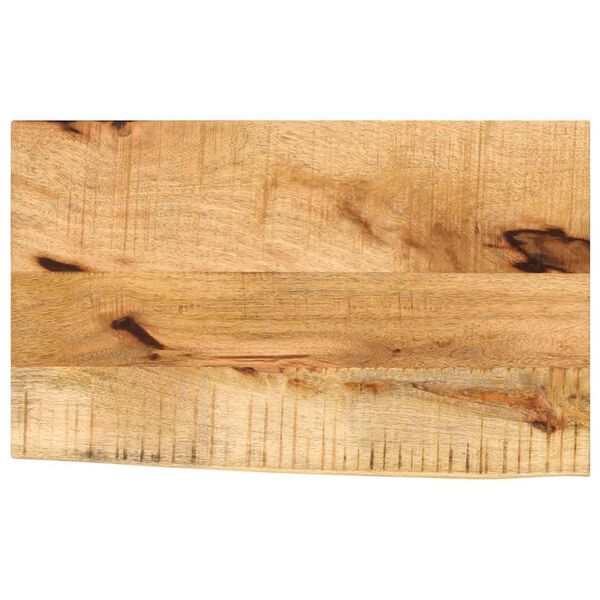 vidaXL Tafelblad met natuurlijke rand 50x40x2,5 cm massief mangohout