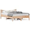vidaXL Bedframe zonder matras massief grenenhout 120x200 cm