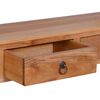 vidaXL Wandtafel 120x30x75 cm massief mahoniehout