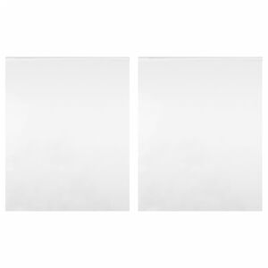 vidaXL Spiegelfolies 2 stuks zelfklevend 45x150 cm PET
