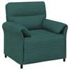 vidaXL Bank 100% polyester metalen frame MDF, Multiplex