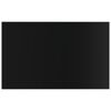 vidaXL Wandschappen 4 st 80x50x1,5 cm spaanplaat hoogglans zwart