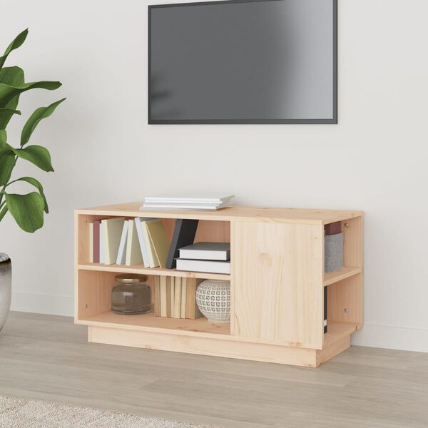 vidaXL Tv-meubel 80x35x40,5 cm massief grenenhout