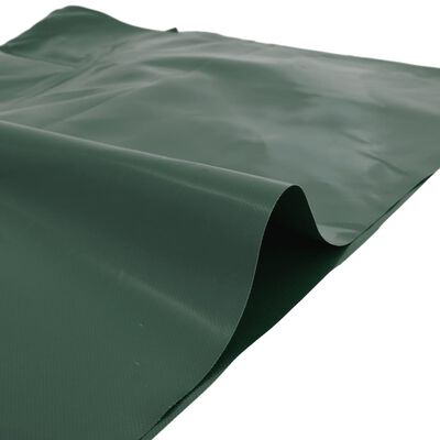 vidaXL Dekzeil 650 g/m² 4x4 m groen
