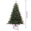 vidaXL Kunstkerstboom Groen 180 cm PVC en Metaal en Plastic