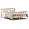 vidaXL Bedframe zonder matras massief grenenhout 160x200 cm