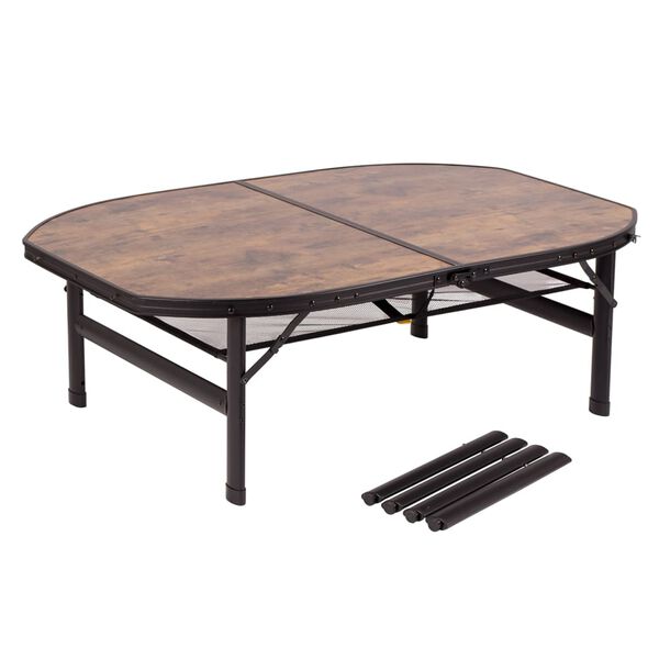 Bo-Camp Campingtafel Melrose inklapbaar 120x80 cm aluminium