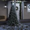 vidaXL Kerstboomverlichting 320 koudwitte LED's 375 cm