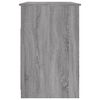 vidaXL Bureau met lades 102x50x76 cm bewerkt hout grijs sonoma eiken