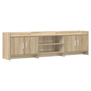 vidaXL TV-kast 168 x 33 x 47 cm Sonoma Eiken Bewerkt hout