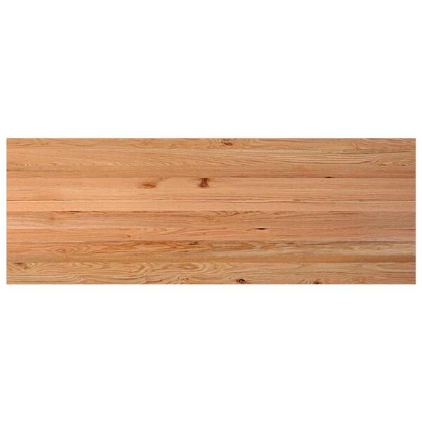 vidaXL Bureaublad rechthoekig 280x100x4cm massief eikenhout lichtbruin