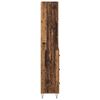 vidaXL Hoge kast met lade 2 pcs Oudhout Bewerkt hout
