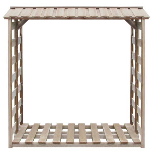 vidaXL Haardhoutopslag 150x90x176 cm ge&iuml;mpregneerd grenenhout