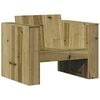 vidaXL Tuinbank 79x60x62 cm ge&iuml;mpregneerd grenenhout