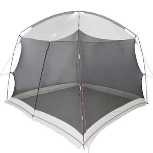 vidaXL Muskietentent 320 x 320 x 218 cm Polyester en Glasvezel Grijs