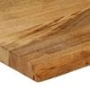vidaXL Tafelblad met natuurlijke rand 60x20x3,8 cm massief mangohout