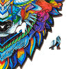 UNIDRAGON Puzzel Majestic Wolf 184 stukjes medium 24x33 cm hout